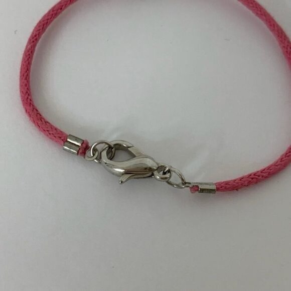 H.Stern Star of David red pink string baby toddler size bracelet NWT - Picture 10 of 12